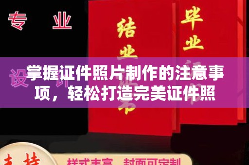 沙雅掌握证件照片制作的注意事项，轻松打造完美证件照