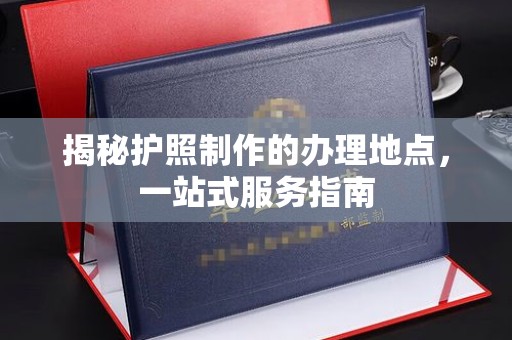 善化揭秘护照制作的办理地点，一站式服务指南